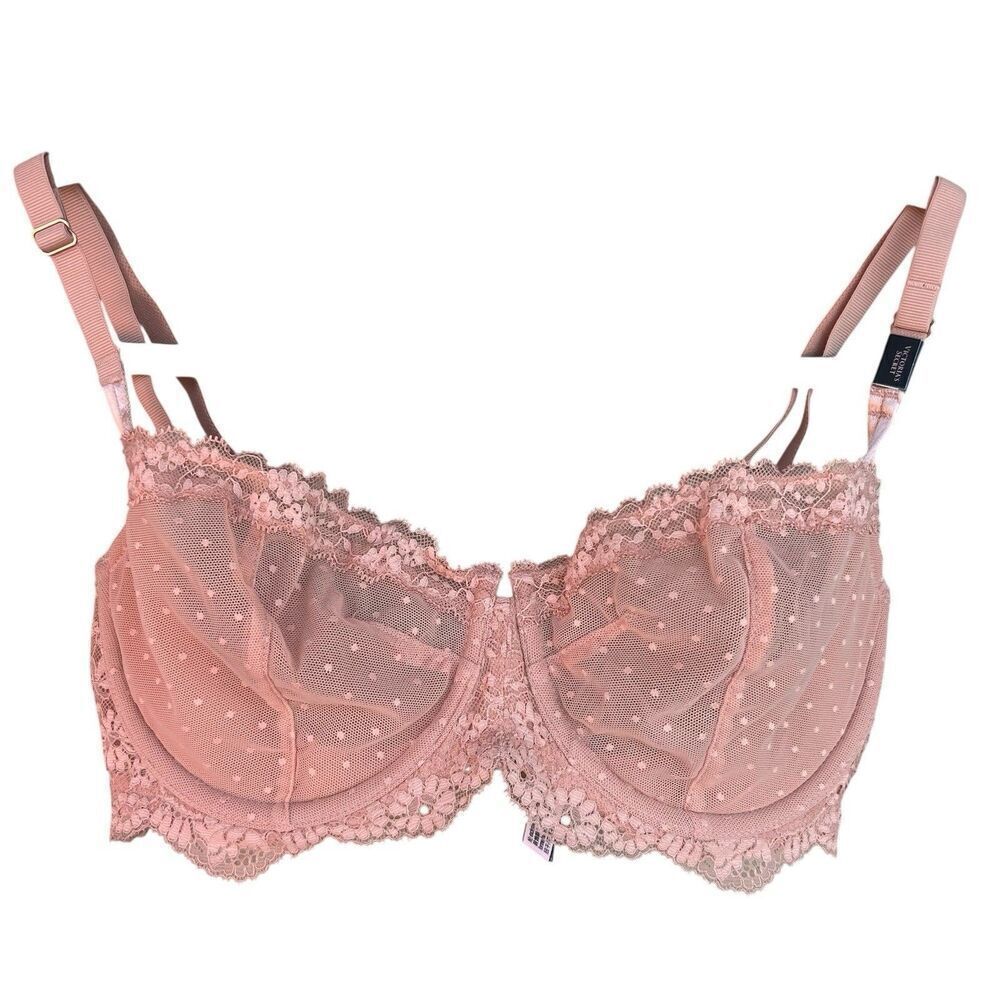 Victorias Secret Dream Angels Push Up No Padding Unlined Bra 32DDD Ginger New
